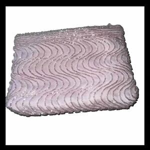 Carla Marchi Women's Pink Beaded‎ Evening Purse Clutch
